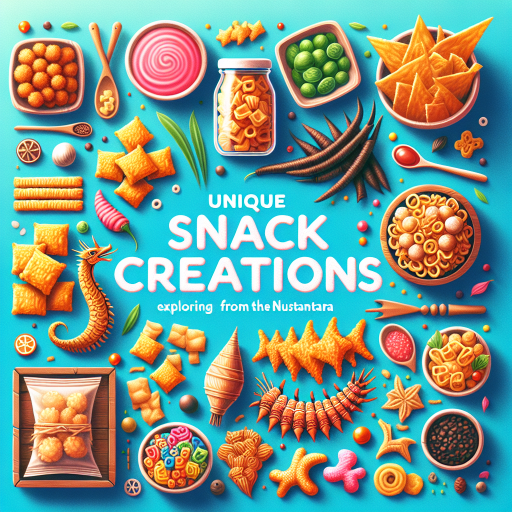 Kreasi Camilan Unik Nusantara: Eksplorasi Rasa dari Produk Makanan Ringan