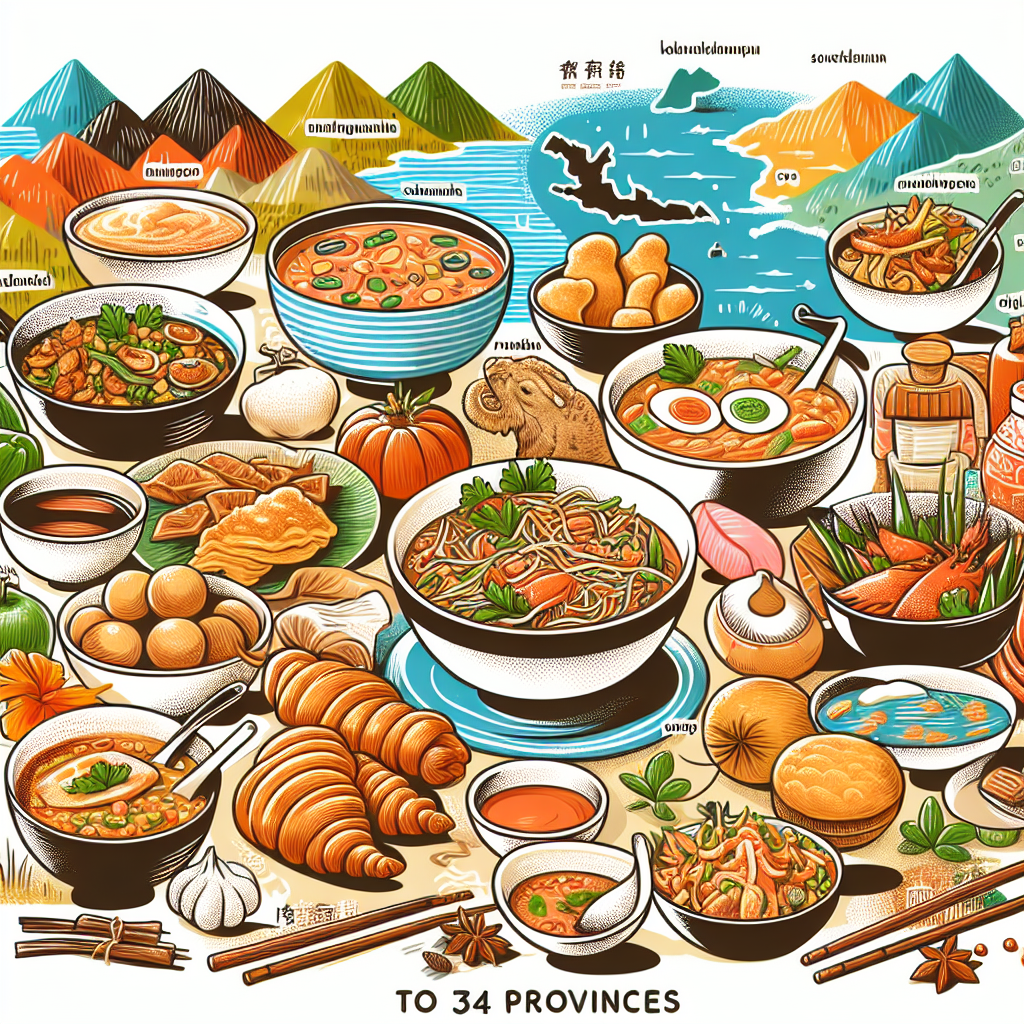 Exploring 34 Provinces: A Culinary Journey Through 200 Traditional