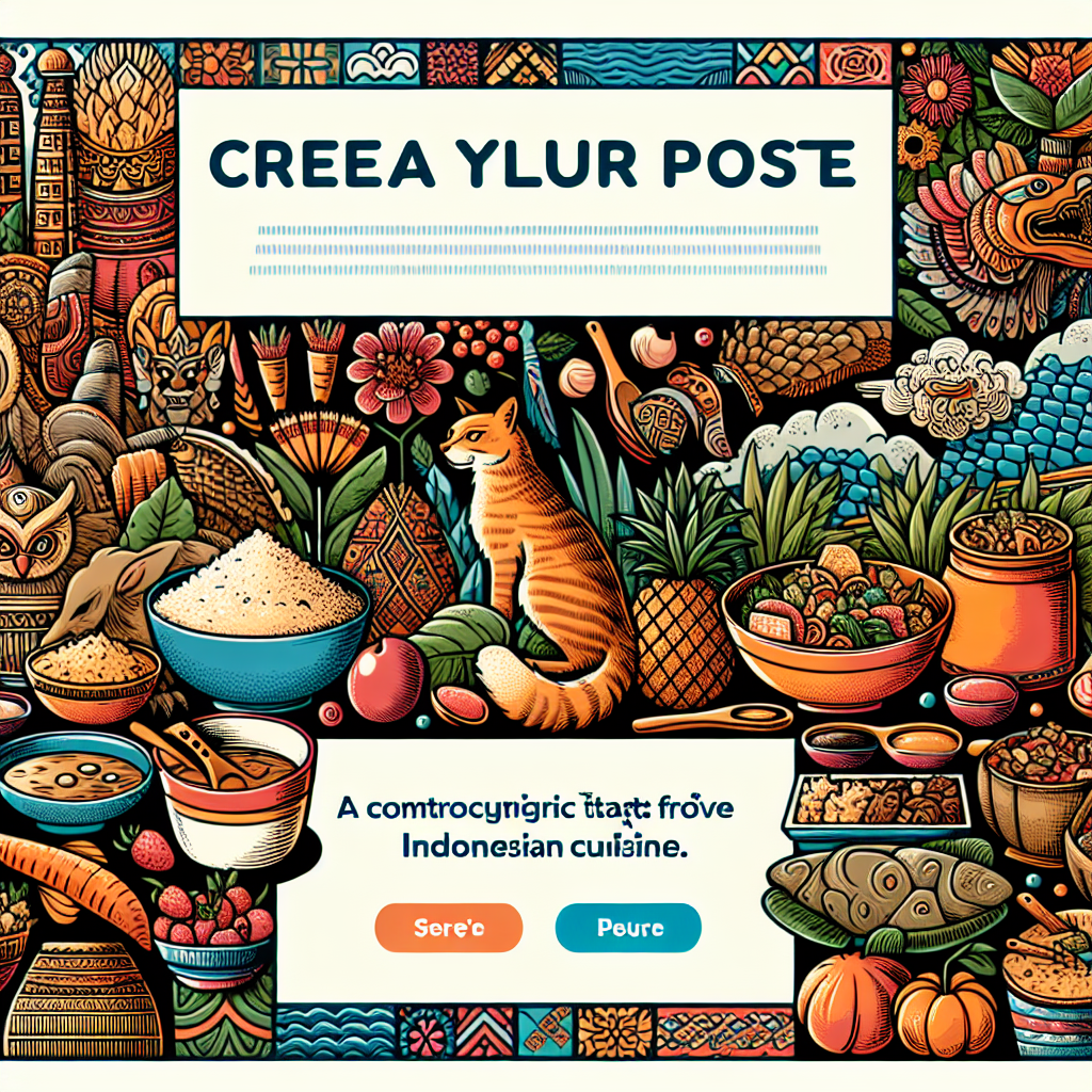 Kuliner Nusantara: Menyelami Ragam Cita Rasa dari 5 Makanan Khas Indonesia