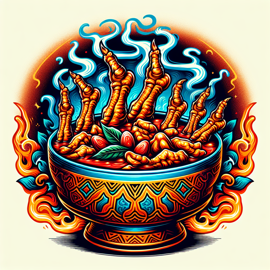 Resep Ceker Mercon Pedas Menggugah Selera